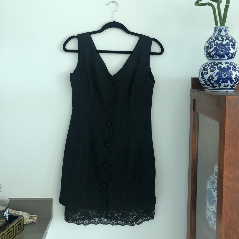 90s Vintage lace dress